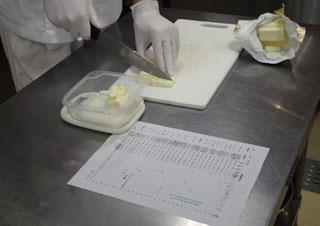 パン製造の様子