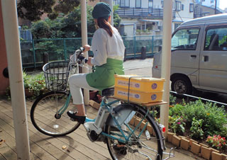 近隣の大学への配達