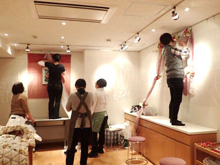 クリスマスのギャラリー展示